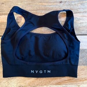 Black Eclipse Seamless Bra